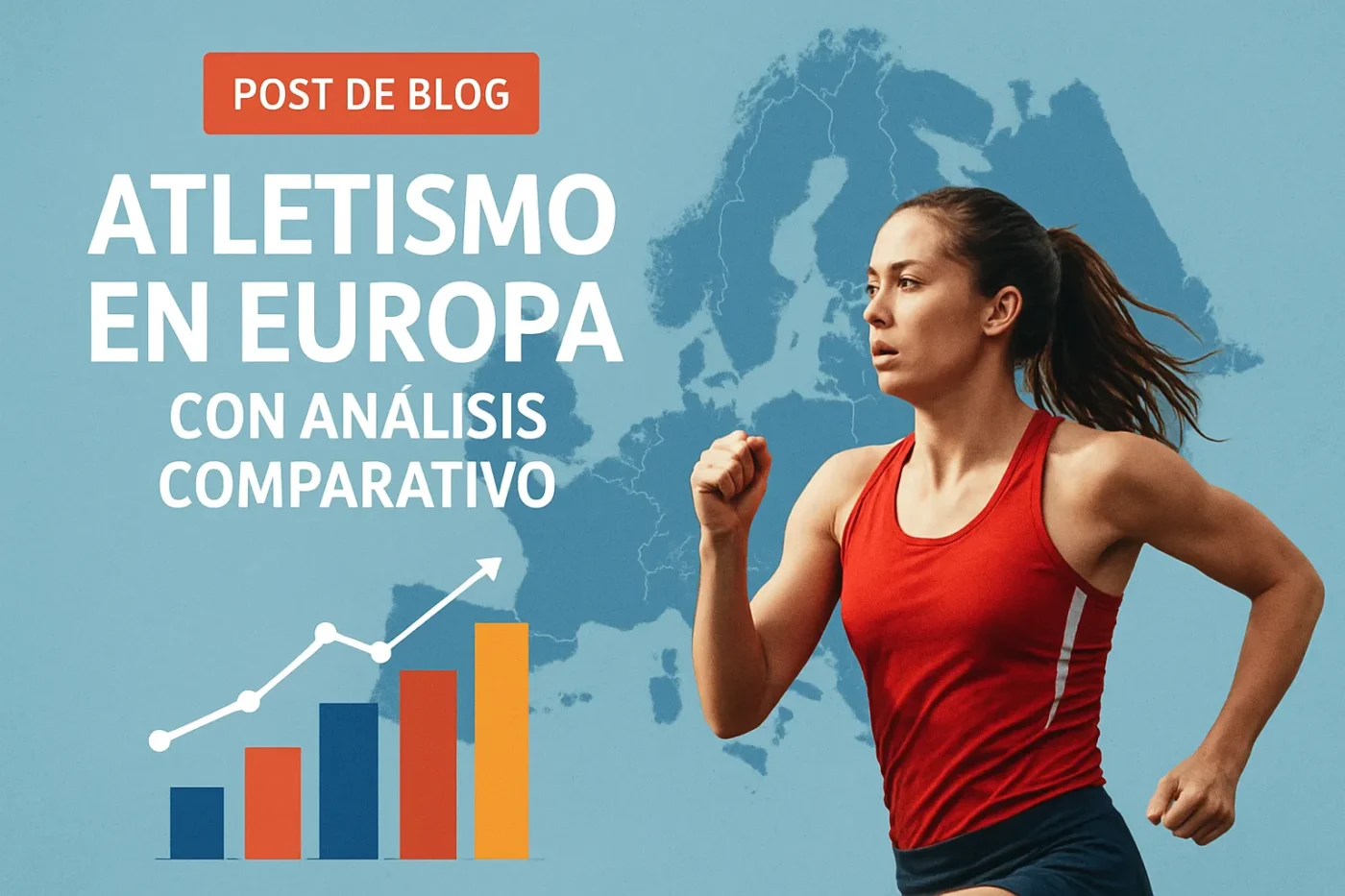 atletismo en Europa con análisis comparativo