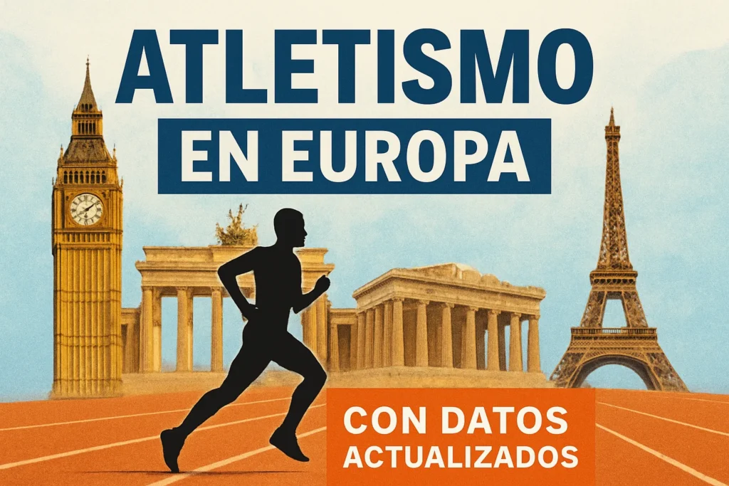 atletismo en Europa con datos actualizados