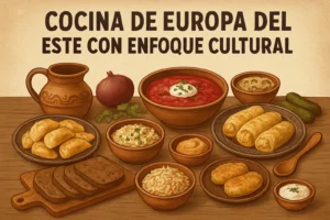 cocina de Europa del Este con enfoque cultural