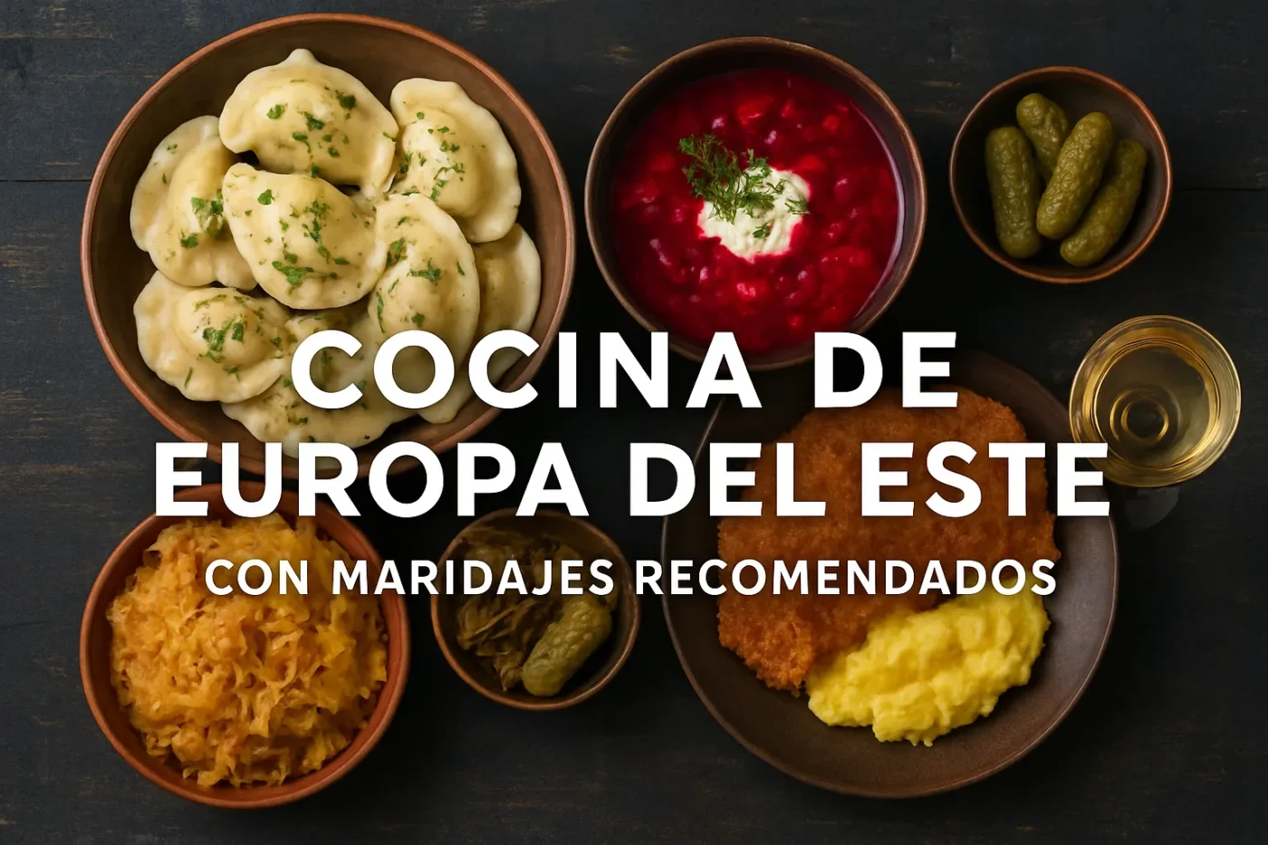 cocina de Europa del Este con maridajes recomendados