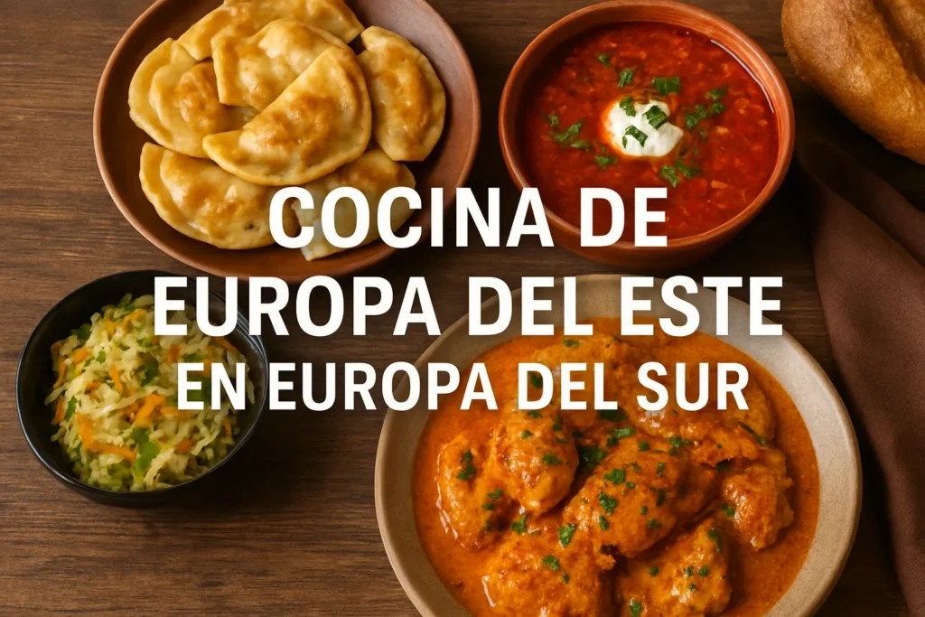 cocina de Europa del Este en Europa del Sur