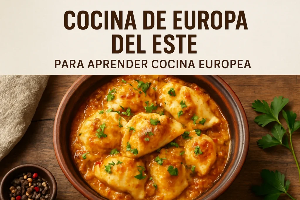 cocina de Europa del Este para aprender cocina europea