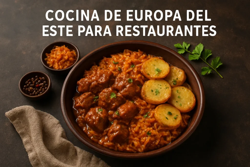 cocina de Europa del Este para restaurantes