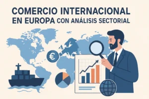 comercio internacional en Europa con análisis sectorial