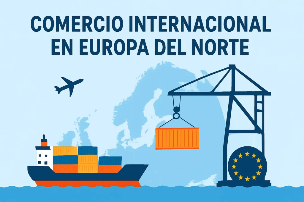 comercio internacional en Europa en Europa del Norte