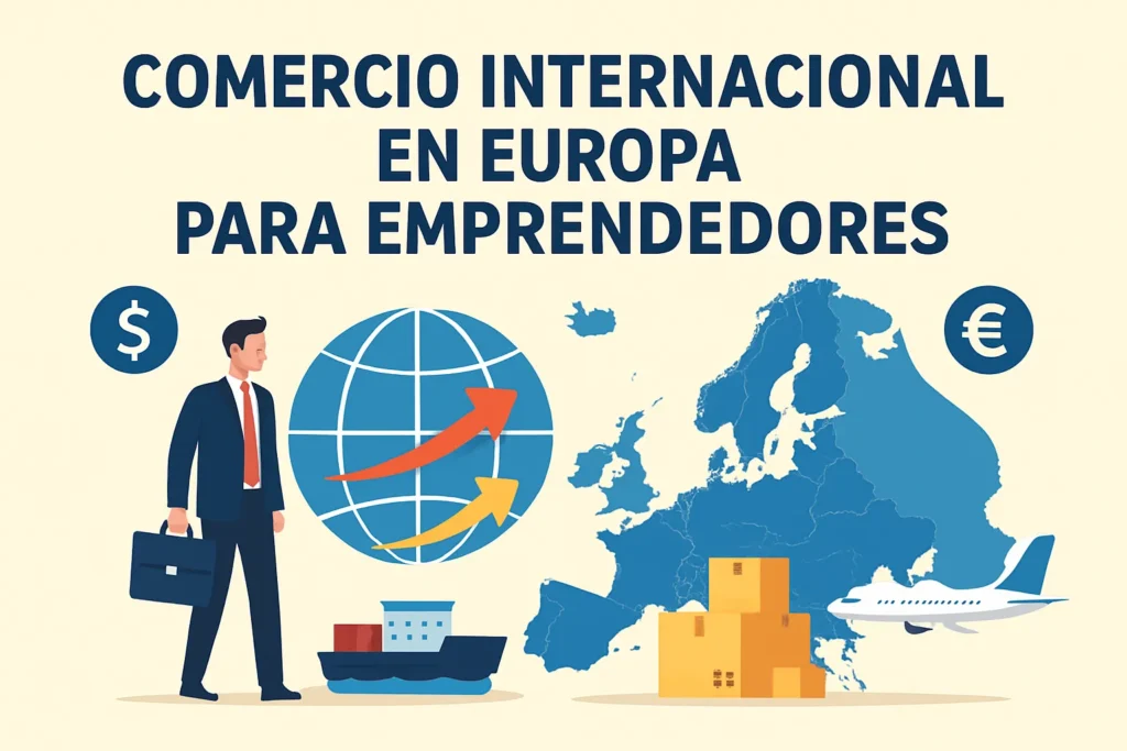 comercio internacional en Europa para emprendedores
