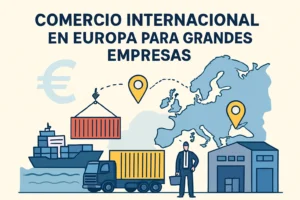 comercio internacional en Europa para grandes empresas