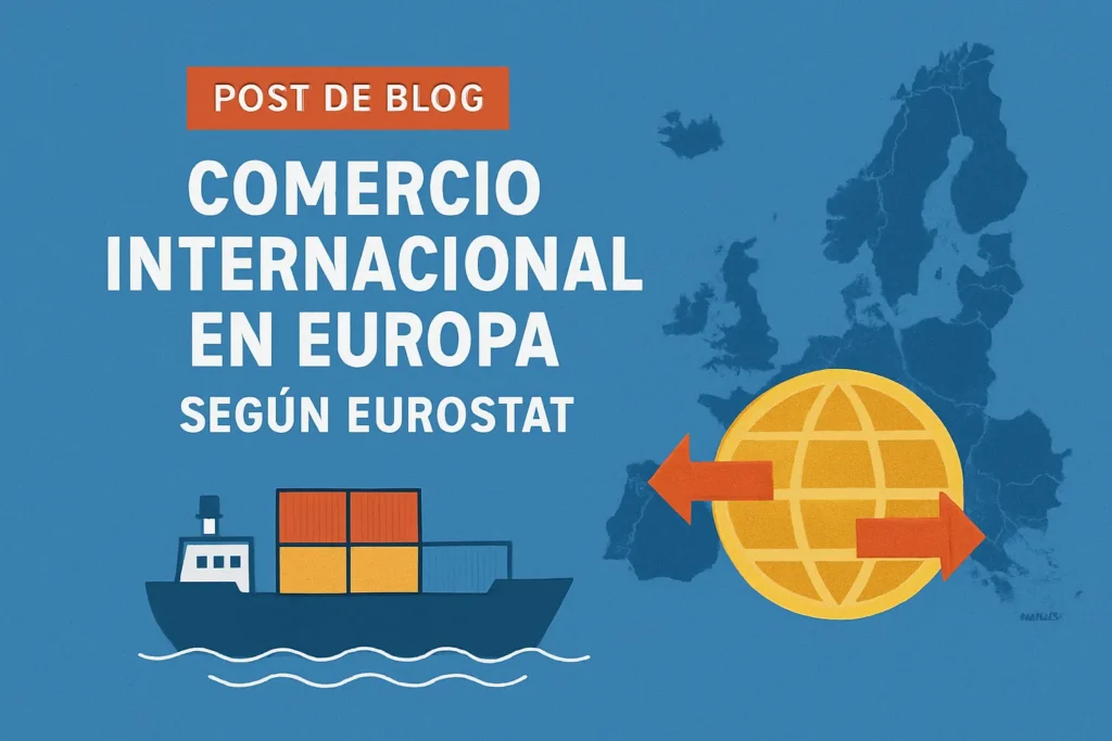 comercio internacional en Europa según Eurostat