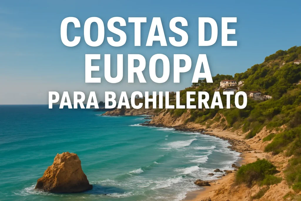 costas de Europa para bachillerato