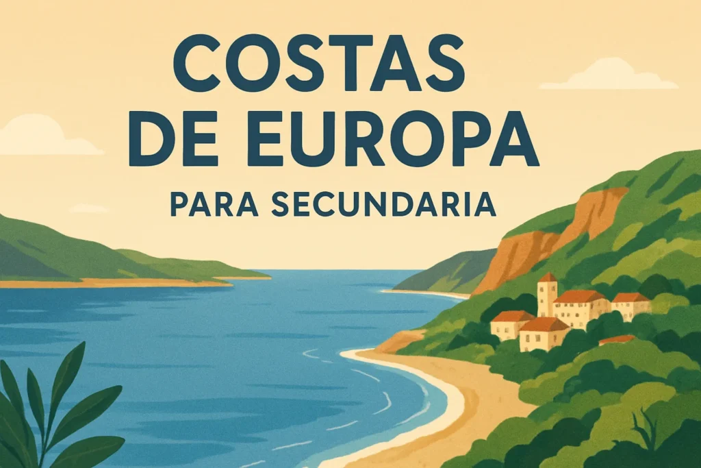 costas de Europa para secundaria