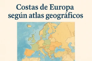 costas de Europa según atlas geográficos