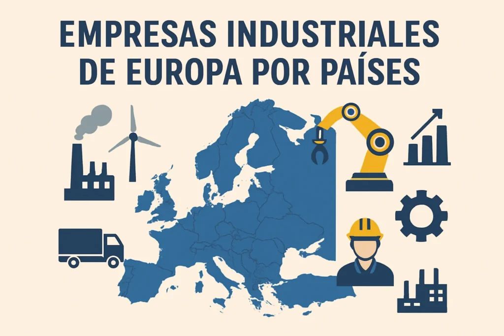 empresas industriales de Europa por países