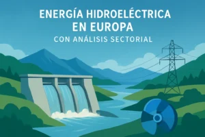 energía hidroeléctrica en Europa con análisis sectorial
