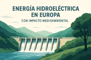 energía hidroeléctrica en Europa con impacto medioambiental