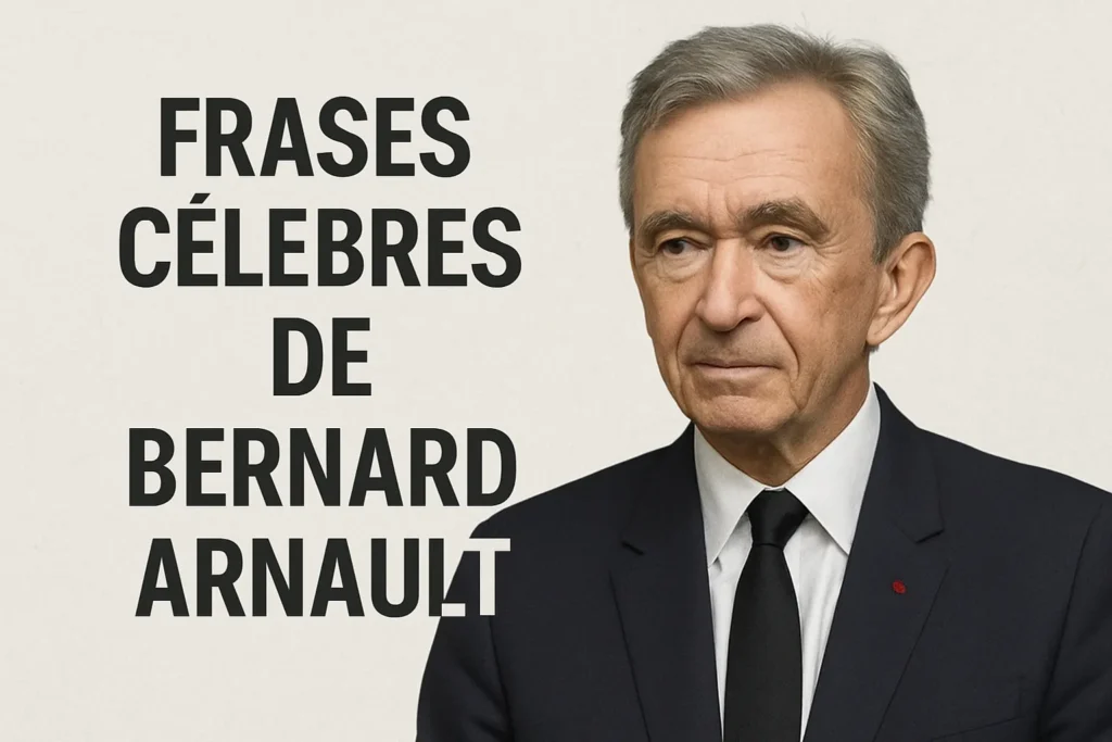 frases célebres de Bernard Arnault