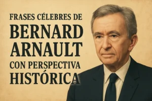 frases célebres de Bernard Arnault con perspectiva histórica