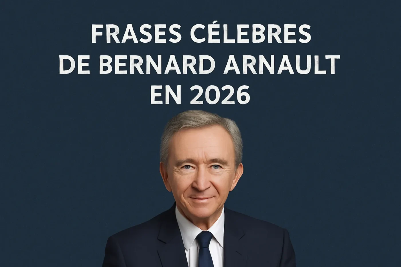 frases célebres de Bernard Arnault en 2026