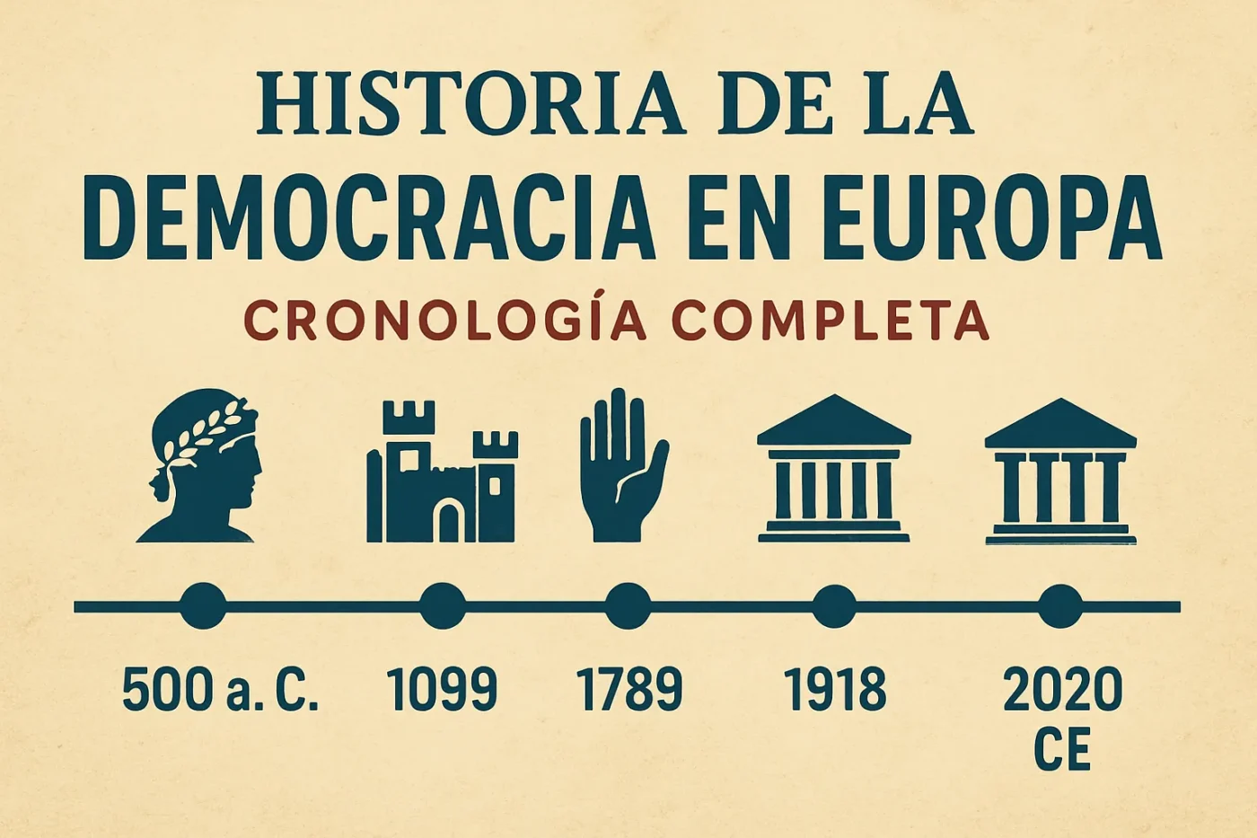historia-de-la-democracia-en-Europa-con-cronologia-completa - Europa News 24h historia de la democracia en Europa con cronología completa