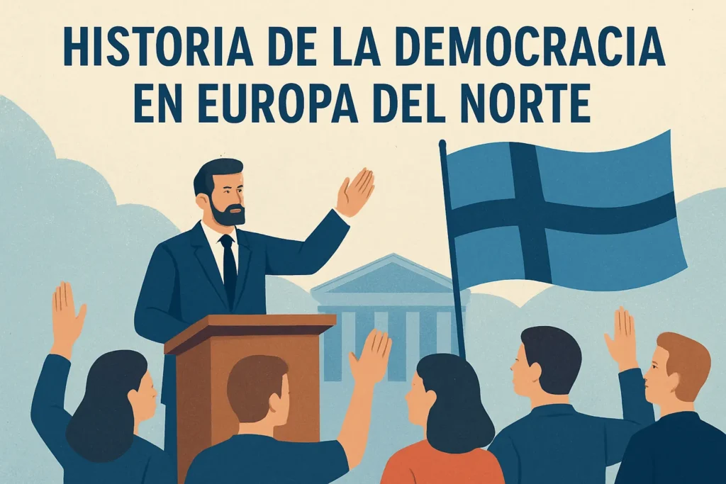 historia de la democracia en Europa en Europa del Norte