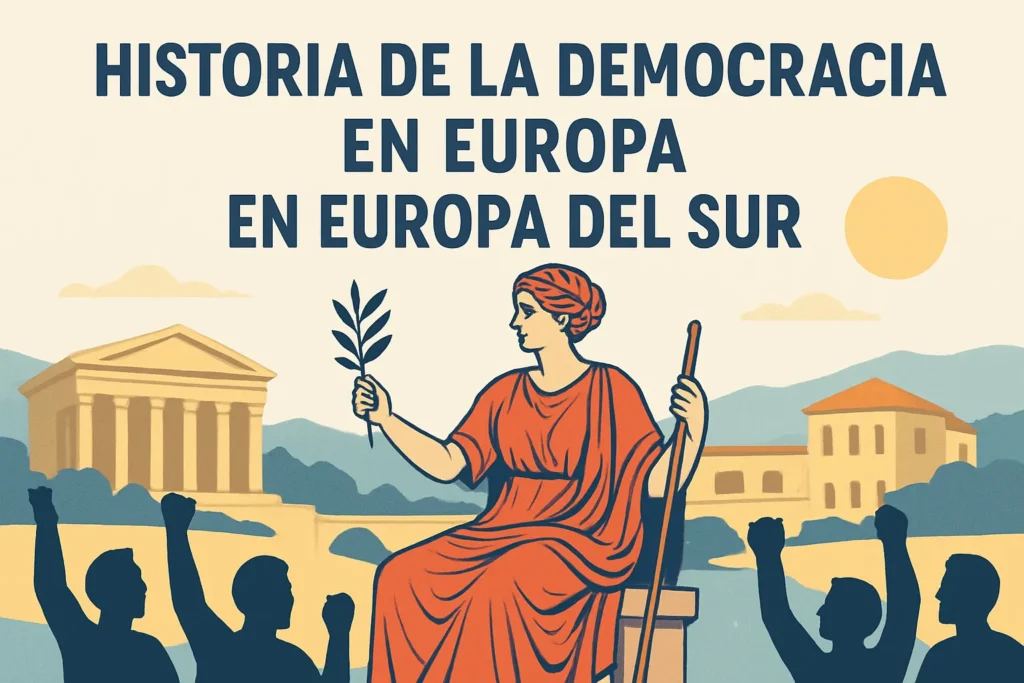 historia de la democracia en Europa en Europa del Sur
