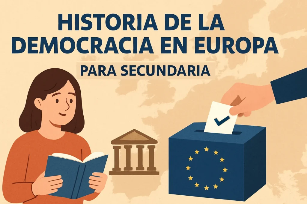 historia de la democracia en Europa para secundaria