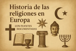 historia de las religiones en Europa con fuentes documentadas