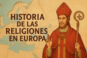 historia de las religiones en Europa con mapas históricos