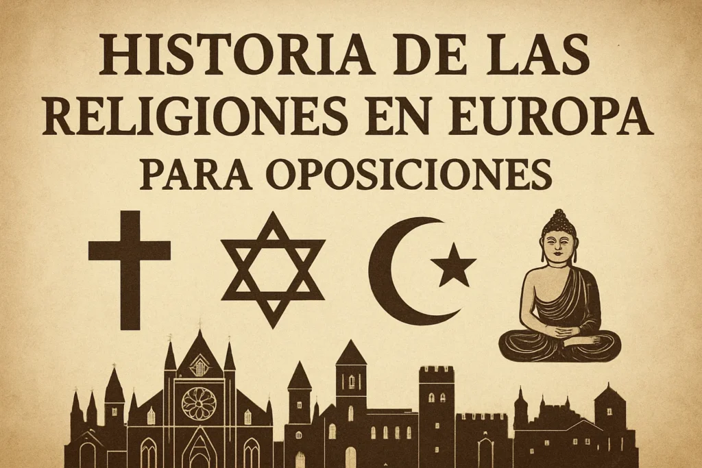 historia de las religiones en Europa para oposiciones
