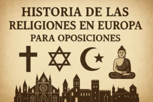 historia de las religiones en Europa para oposiciones