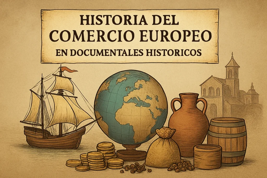 historia del comercio europeo en documentales históricos
