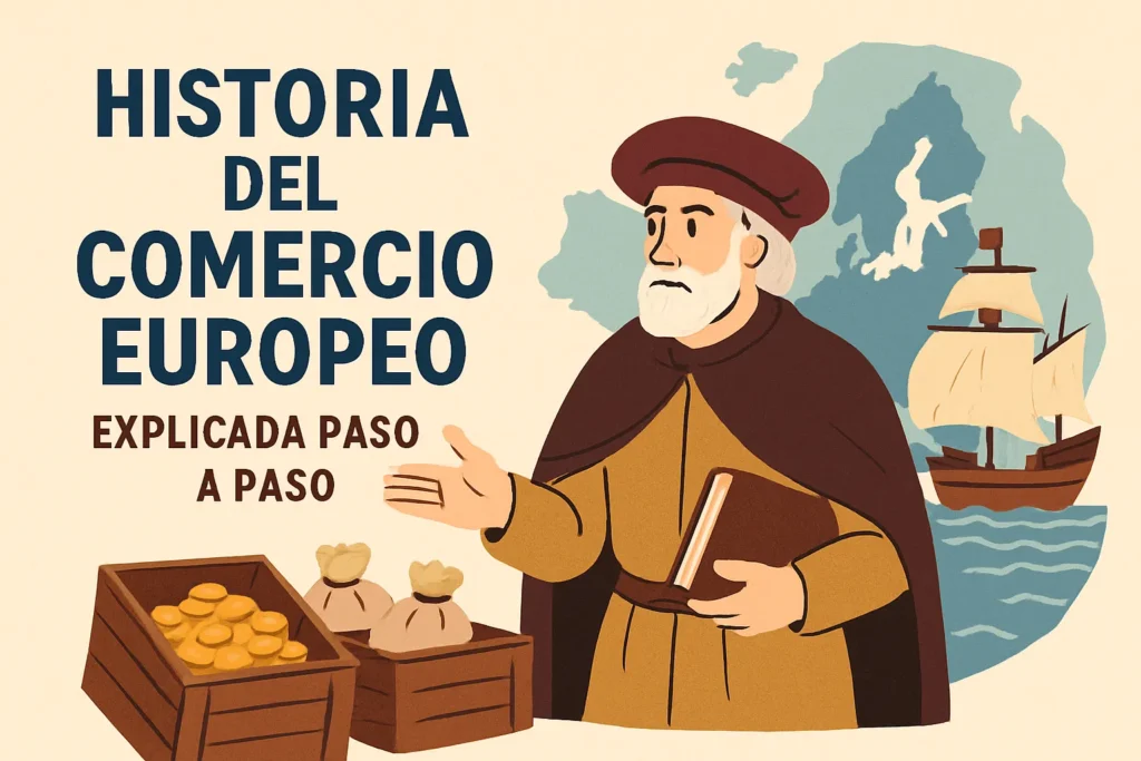 historia del comercio europeo explicada paso a paso