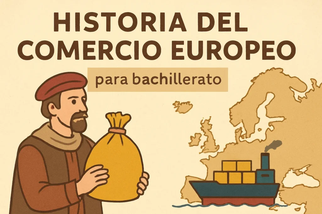 historia del comercio europeo para bachillerato