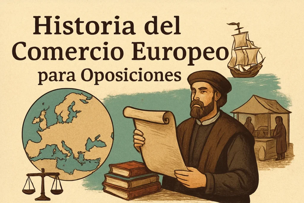 historia del comercio europeo para oposiciones