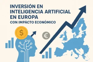 inversión en inteligencia artificial en Europa con impacto económico