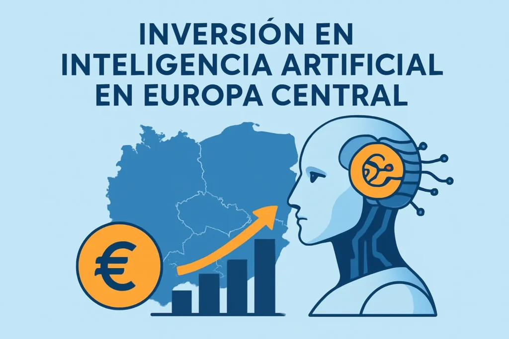 inversión en inteligencia artificial en Europa en Europa Central