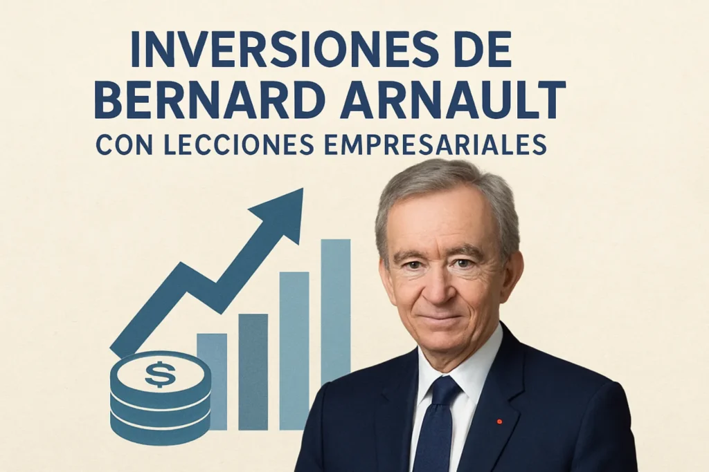 inversiones de Bernard Arnault con lecciones empresariales