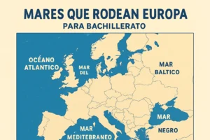 mares que rodean Europa para bachillerato