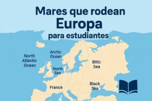 mares que rodean Europa para estudiantes