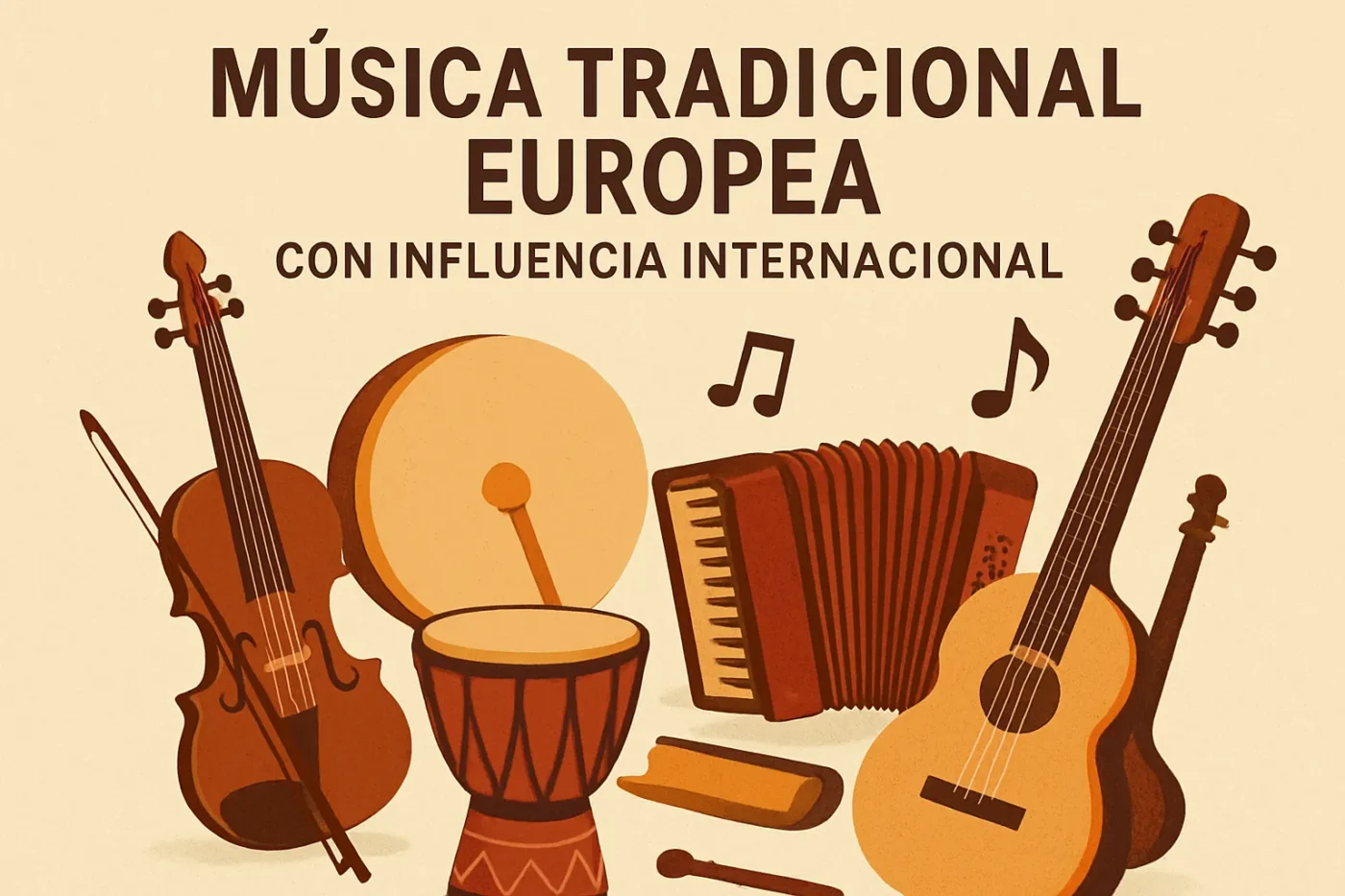 música tradicional europea con influencia internacional