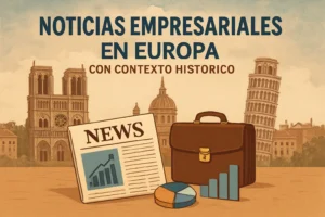 noticias empresariales en Europa con contexto histórico