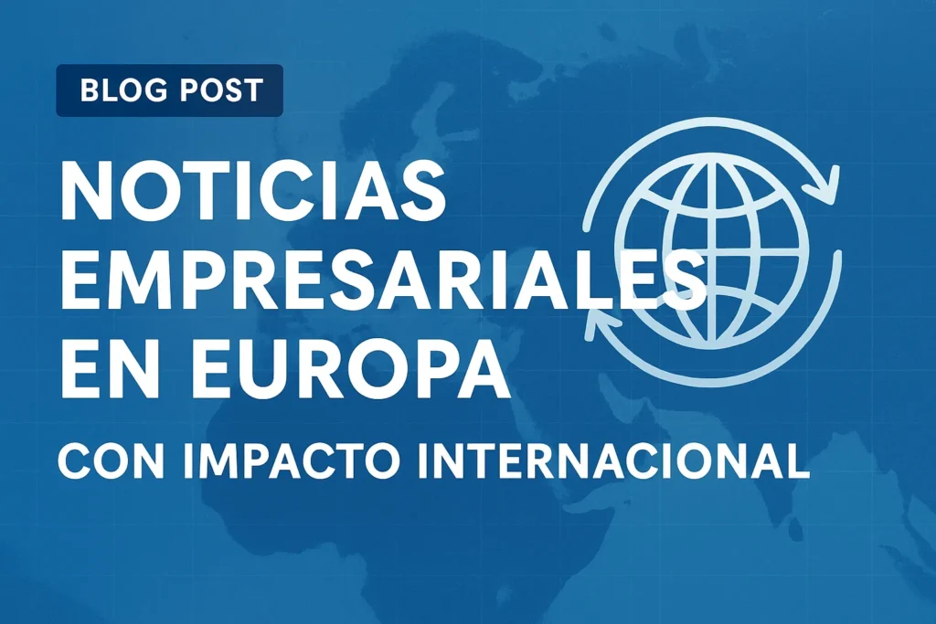 noticias empresariales en Europa con impacto internacional