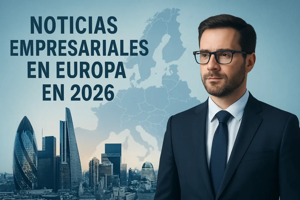 noticias empresariales en Europa en 2026