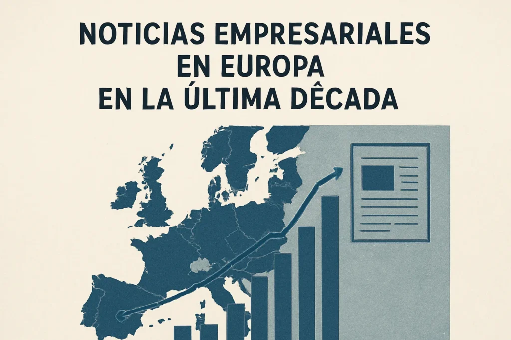 noticias empresariales en Europa en la última década