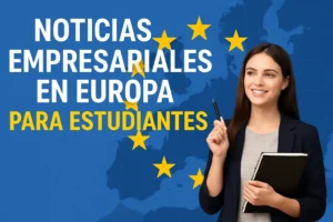 noticias empresariales en Europa para estudiantes