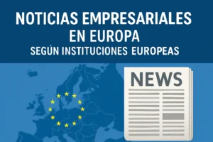 noticias empresariales en Europa según instituciones europeas