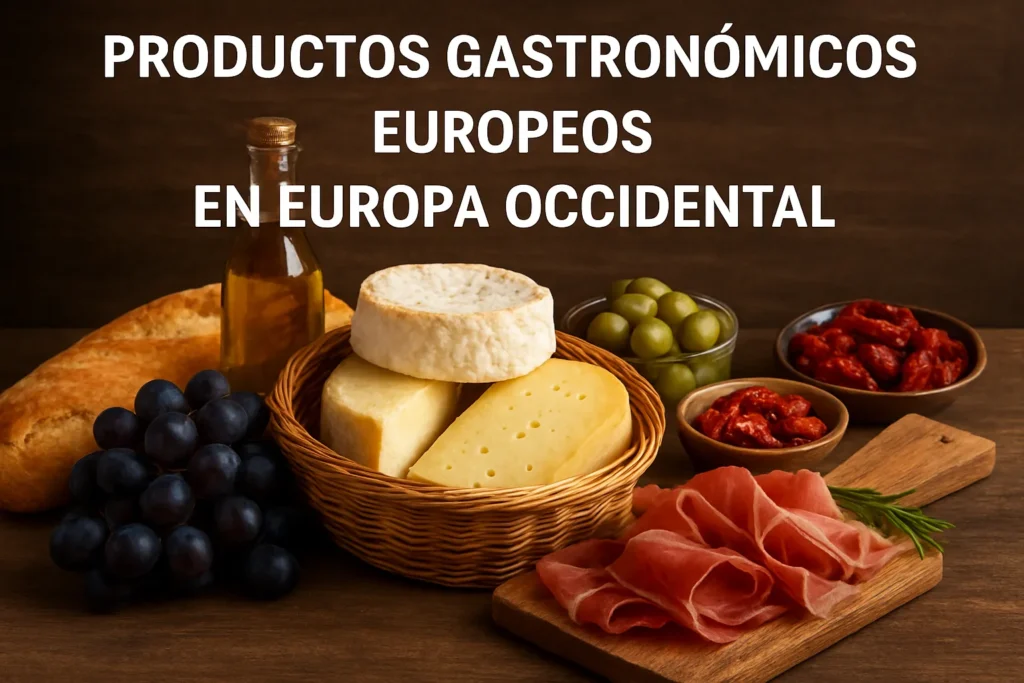 productos gastronómicos europeos en Europa Occidental