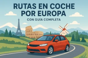 rutas en coche por Europa con guía completa