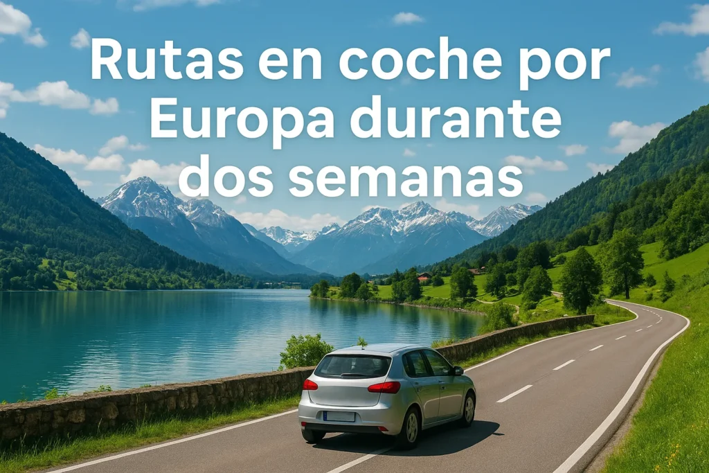 rutas en coche por Europa durante dos semanas