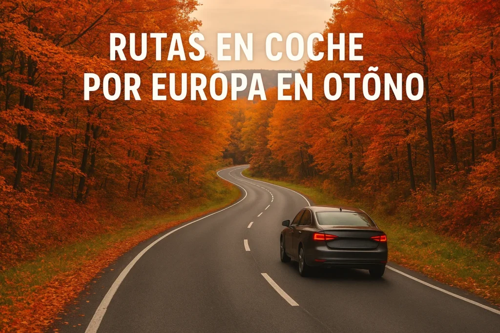 rutas en coche por Europa en otoño