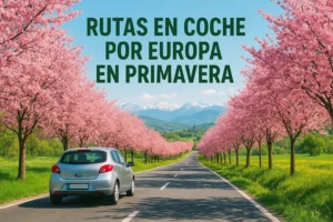 rutas en coche por Europa en primavera